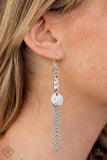 Paparazzi Earring - Twinkle Twinkle Little Trinket - Silver