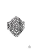 Paparazzi Ring - Plead GLITZY - Black