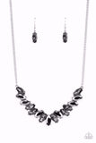 Paparazzi Necklace - Galaxy Game-Changer - Silver