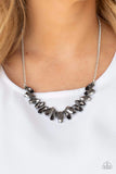 Paparazzi Necklace - Galaxy Game-Changer - Silver