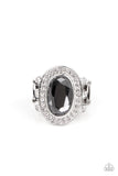 Paparazzi Ring - Always OVAL-achieving - Silver