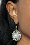 Paparazzi Earring - Century Classic - White