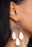Paparazzi Earring - Atlantis Ambience - White