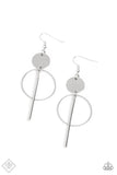 Paparazzi Earring - Harmoniously Balanced - Silver