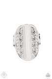 Paparazzi Ring - Teeming With Texture - Silver