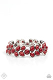 Paparazzi Bracelet - Marina Romance - Red