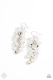 Paparazzi Earring - Pursuing Perfection - White
