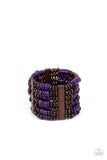 Paparazzi Bracelet - Vacay Vogue - Purple