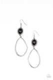 Paparazzi Earring - Adventurous Allure - Black