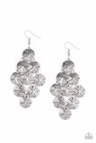 Paparazzi Earring - How CHIME Flies - Silver