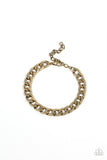 Paparazzi Urban Bracelet - Alternative Anthem - Brass (Copy)