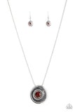Paparazzi Necklace - Make Me a MEDALLION-aire - Brown