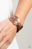 Paparazzi Bracelet - Quill Quencher - Copper