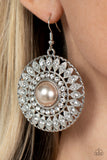 Paparazzi Earring - Glorified Glitz - Brown