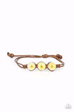 Paparazzi Bracelet - Prairie Persuasion - Yellow