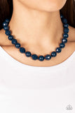Paparazzi Necklace - Popping Promenade - Blue