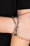 Paparazzi Bracelet - KNOT My First Rodeo - Silver