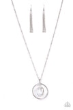 Paparazzi Necklace - Hands-Down Dazzling - White