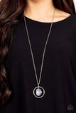 Paparazzi Necklace - Hands-Down Dazzling - White