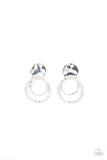 Paparazzi Earring - Ancient Arts - Silver