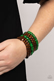 Paparazzi Bracelet - Fiji Fiesta - Green