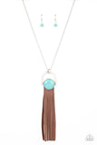 Paparazzi Necklace - Winslow Wanderer - Blue