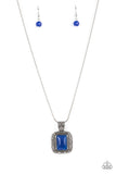 Paparazzi Necklace  - Right Hand TALISMAN - Blue