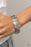 Paparazzi Bracelet - Radioactive Reflections - Silver