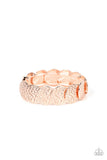 Paparazzi Bracelet - Radioactive Reflections - Rose Gold