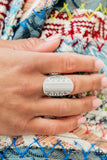 Paparazzi Ring - Teeming With Texture - Silver