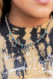 Paparazzi Necklace - Luck Of The West - Blue