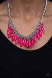 Paparazzi Necklace - Beach House Hustle - Pink