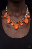 Paparazzi Necklace - Venetian Vacation - Orange