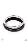 Paparazzi Bracelet - Adventurous Attitude - Black