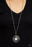 Paparazzi Necklace - Targeted Tranquility - White