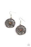 Paparazzi Earring - Tangible Twinkle - Brown
