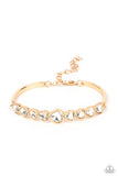 Paparazzi Bracelet - Lusty Luster - Gold