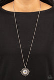 Paparazzi Necklace - Compass Composure - Multi