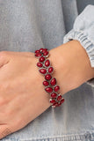 Paparazzi Bracelet - Marina Romance - Red