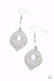 Paparazzi Earring - Perky Perennial - White