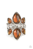 Paparazzi Ring - TRIO Tinto - Brown
