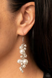 Paparazzi Earring - The Rumors are True - White
