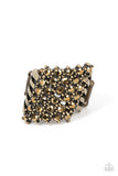 Paparazzi Necklace - Slanted Smolder - Brass