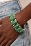 Paparazzi Bracelet - Cry Me a RIVERA - Green