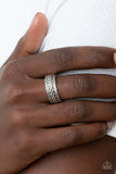 Paparazzi Bracelet - Rebellious Ridges - Silver