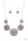 Paparazzi Necklace - Marigold Meadows - Pink