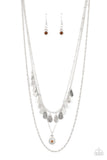 Paparazzi Necklace - Prairie Dream - Brown
