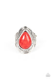 Paparazzi Ring - Saguaro Scene - Red