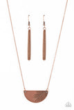 Paparazzi Necklace - Cool, PALM, and Collected - Copper