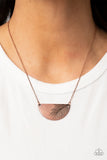 Paparazzi Necklace - Cool, PALM, and Collected - Copper